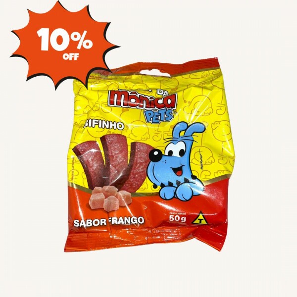 TURMA DA MONICA BIFINHO FRANGO 50GR