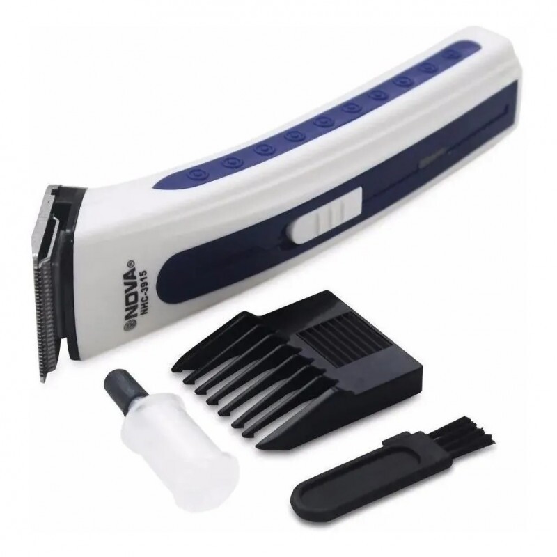 Maquina de Cortar Cabelo Bivolt Recarregavel Aparador de Pelos Barba Bigode 3915