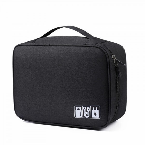 Estojo Organizador Bolsa Para Cabos E Acessorios Eletronicos