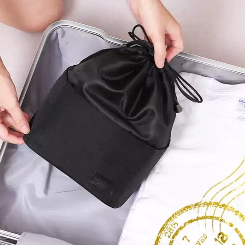 Saco Bolsa Organizadora De Maquiagem Necessarie Com Cordao