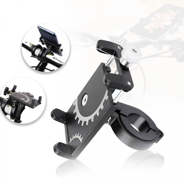 Suporte De Aluminio Universal Para Celular Bike E Moto