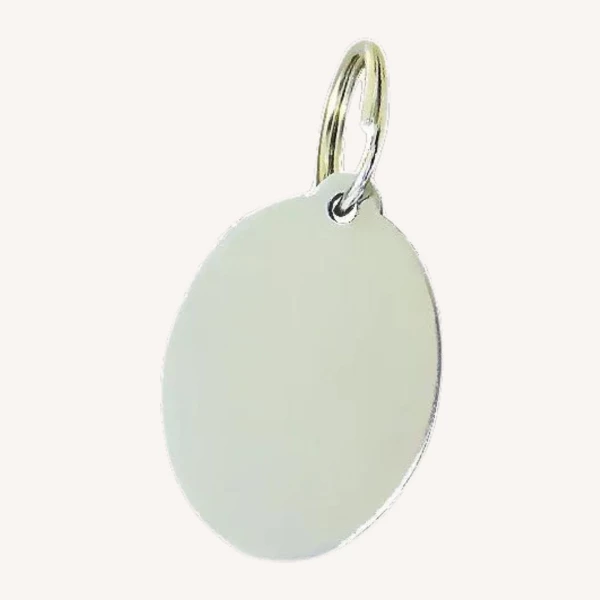 MEDALHA DE IDENTIFICAÇÃO EM AÇO INOX