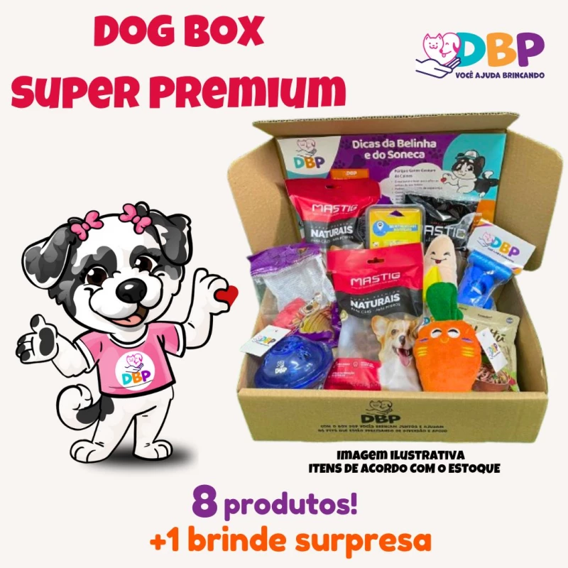 BOX CÃO SUPER PREMIUM - COM PLANOS A PARTIR DE - R$ 118,76