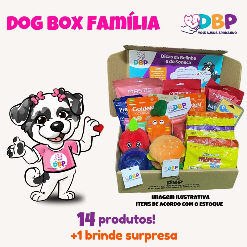 BOX CÃO FAMILIA            - COM PLANOS A PARTIR DE - R$ 179,70 