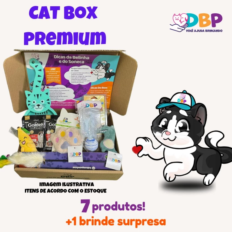 BOX GATO PREMIUM - COM PLANOS A PARTIR DE - R$ 89,06