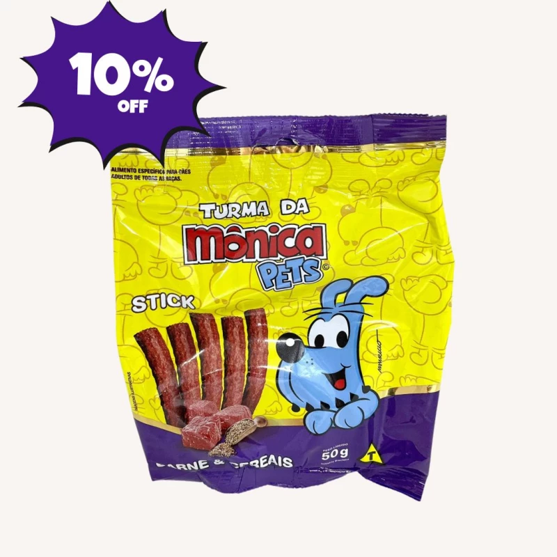 TURMA DA MONICA BIFINHO CARNE E CEREAIS 50GR