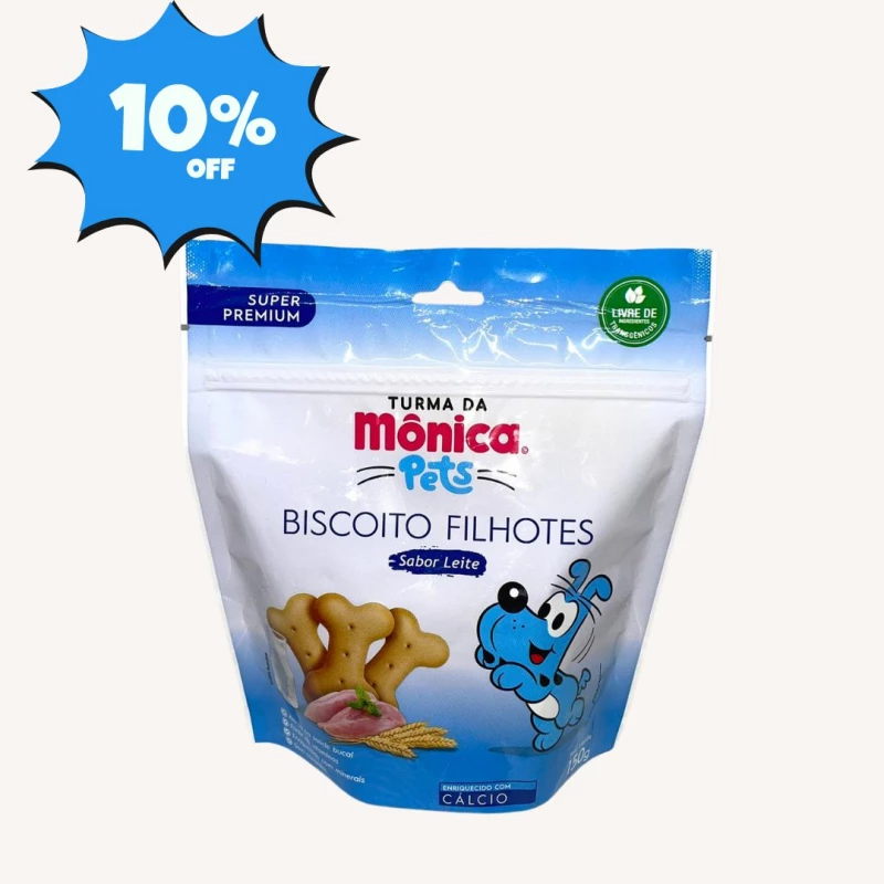 TURMA DA MONICA - BISCOITO FILHOTES 150GR X CX C/ 30
