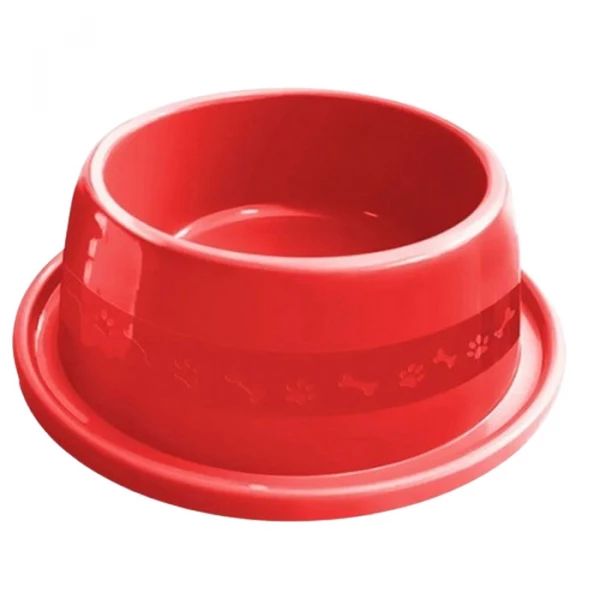COMEDOURO PLAST. ANTI FORMIGA 1000ML VERMELHO