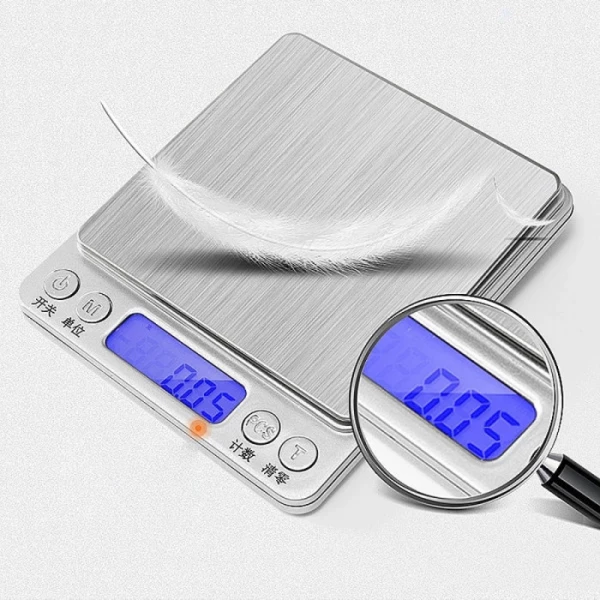 Mini Balanca Digital Diamond Precisao 0,1 g - Ate 2 kg