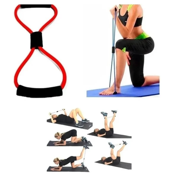 Elastico Tensao Multifuncional Ombro Biceps Triceps Gluteos Crosstube