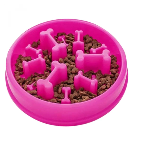 COMEDOURO ORIENPET OSSOS ROSA