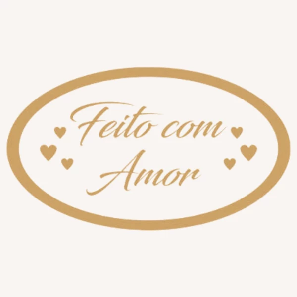 ETIQUETA E1 - FEITO COM AMOR